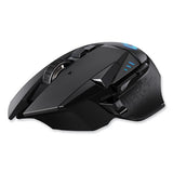 G502 Lightspeed Wireless Gaming Mouse, 2.4 Ghz Frequency/33 Ft Wireless Range, Right Hand Use, Black