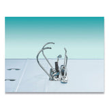 European A4 Lever-arch Two-ring Binder, 3" Capacity, 11.7 X 8.27, Black Marble