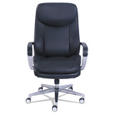 Commercial 2000 High-back Executive Chair, Supports Up To 300 Lbs., Black Seat-black Back, Silver Base