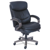 Woodbury High-back Executive Chair, Supports Up To 300 Lbs., Black Seat-black Back, Weathered Gray Base