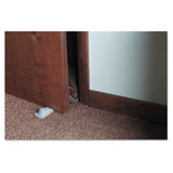Big Foot Doorstop, No Slip Rubber Wedge, 2.25w X 4.75d X 1.25h, Gray