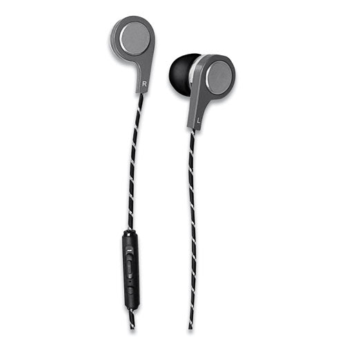 Bass 13 Metallic Wireless Earbuds With Microphone, Silver