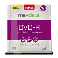 Dvd+r Discs, 4.7gb, 16x, Spindle, Silver, 50-pack