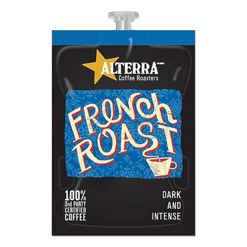 Coffee Freshpack Pods, French Roast, Dark Roast, 0.32 Oz, 100-carton