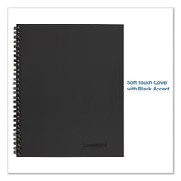 Wirebound Guided Business Notebook, Action Planner, Dark Gray, 11 X 8.5, 80 Sheets