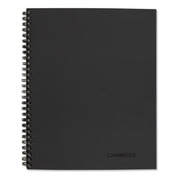 Wirebound Action Planner Business Notebook, Dark Gray, 9.5 X 7.5, 80 Sheets