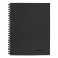 Wirebound Action Planner Business Notebook, Dark Gray, 9.5 X 7.5, 80 Sheets