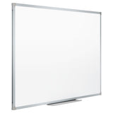 Dry-erase Board, Melamine Surface, 72 X 48, Silver Aluminum Frame