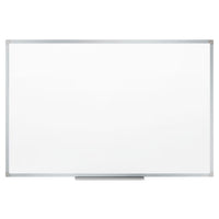 Dry-erase Board, Melamine Surface, 72 X 48, Silver Aluminum Frame