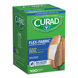 Flex Fabric Bandages, Assorted Sizes, 100 Per Box