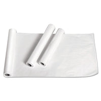 Exam Table Paper, Deluxe Smooth, 18" X 225ft, White, 12 Rolls-carton