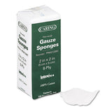 Caring Woven Gauze Sponges, 4 X 4, Non-sterile, 8-ply, 200-pack