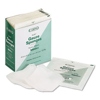 Caring Woven Gauze Sponges, 4 X 4, Sterile, 12-ply, 1200-carton