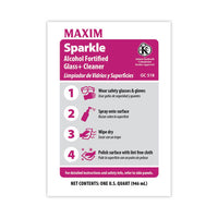 Rtu Sparkle Glass Cleaner, 192 Oz Bottle
