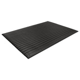 Air Step Antifatigue Mat, Polypropylene, 24 X 36, Black