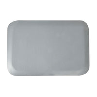 Pro Top Anti-fatigue Mat, Pvc Foam-solid Pvc, 24 X 36, Gray