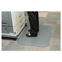 Pro Top Anti-fatigue Mat, Pvc Foam-solid Pvc, 24 X 36, Gray