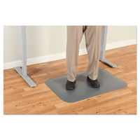 Pro Top Anti-fatigue Mat, Pvc Foam-solid Pvc, 24 X 36, Gray