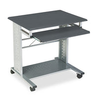Empire Mobile Pc Cart, 29.75w X 23.5d X 29.75h, Anthracite