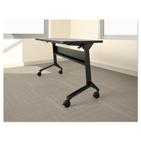 Flip-n-go Table Base, 70 1-2w X 21 1-4d X 27 7-8h, Black