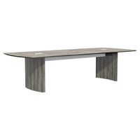 Medina Series Conference Table Modesty Panels, 82 1-2 X 5-8 X 11 4-5, Gray Steel