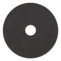 Low-speed Stripper Floor Pad 7200, 17" Diameter, Black, 5-carton