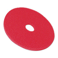 Low-speed Buffer Floor Pads 5100, 14" Diameter, Red, 5-carton