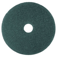 Cleaner Floor Pad 5300, 12" Diameter, Blue, 5-carton