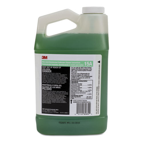 Non-acid Disinfectant Bathroom Cleaner Concentrate, 0.5 Gal Bottle, 4-carton