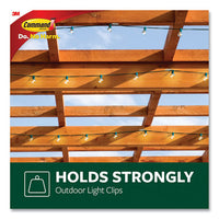 All Weather Hooks And Strips, Plastic, Small, 30 Clips And 32 Strips-pack