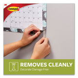 Poster Strips, Small, 0.63" X 1.75", White, 104-pack