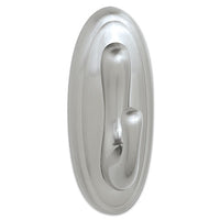 Decorative Hooks, Traditional, Medium, 1 Hook And 2 Strips-pack