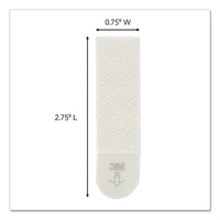Picture Hanging Strips, Removable, Medium, 0.63" X 2.75", White, 22 Pairs-pack