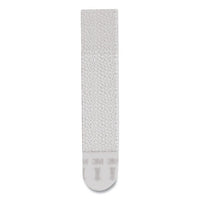 Bath Picture Hanging Strips, Large, Removable, 0.75" X 3.65", White, 4 Pairs-pack