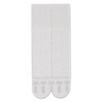 Picture Hanging Strips, Removable, 0.5" X 3.63", White, 4 Pairs-pack