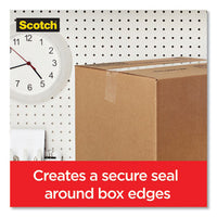 Box Lock Shipping Packaging Tape, 1.5" Core, 1.88" X 22.2 Yds, Clear, 6-pack