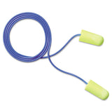 E·a·rsoft Yellow Neon Soft Foam Earplugs, Corded, Regular Size, 200 Pairs