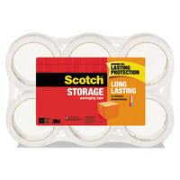 Storage Tape, 3" Core, 1.88" X 54.6 Yds, Clear, 6-pack