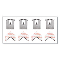 Claw Drywall Picture Hanger, Holds 25 Lbs, 4 Hooks And 4 Spot Markers, Stainless Steel