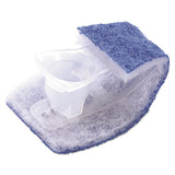 Disposable Toilet Scrubber Refill, Blue-white, 10-pack