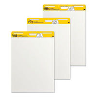 Self-stick Easel Pads, 25 X 30, White, 30 Sheets, 3-pack