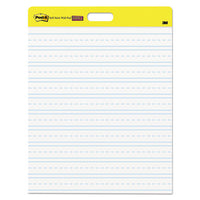 Self-stick Wall Pad, Primary Rule, 20 X 23, White, 20 Sheets-pad, 2 Pads-pack