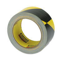 Caution Stripe Tape, 2w X 108 Ft Roll