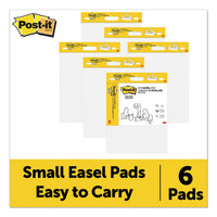 Self Stick Easel Pads, 15 X 18, White, 20 Sheets-pad, 2 Pads-pack