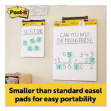 Self Stick Easel Pads, 15 X 18, White, 20 Sheets-pad, 2 Pads-pack
