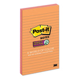 Pads In Rio De Janeiro Colors, Lined, 5 X 8, 45-sheet Pads, 4-pack
