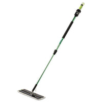 Easy Scrub Flat Mop Tool, 16 X 5 Head, 38" To 59.5" Green Aluminum Handle