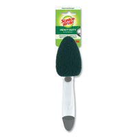 Heavy-duty Soap-dispensing Dishwand, 2 1-2" X 9 1-2", Yellow-green