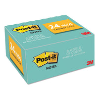 Original Pads In Marseille Colors, Value Pack, 1 3-8 X 1 7-8, 100-sheet, 24-pack