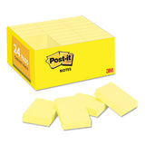 Original Pads In Canary Yellow, 1 3-8 X 1 7-8, 100 Sheets-pad, 24 Pads-pack